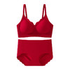 【马年套装礼盒！新装迎福】新年大红色内衣套装 女小胸聚拢防下垂 新娘结婚礼盒 新年好运文胸 商品缩略图4