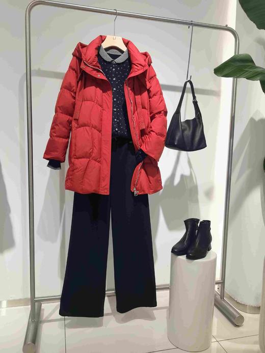 548088时来运转红色鹅绒服 商品图12