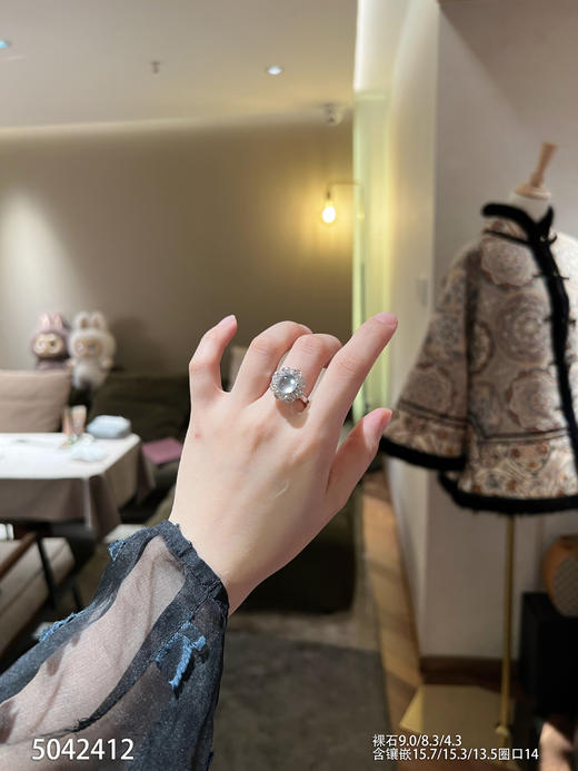 5042412，蛋面戒指。具体价格微信咨询 商品图4