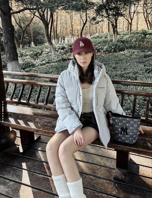 严选 | MLB复古牛仔老花大水桶包 #25FW 男女通背 商品图5