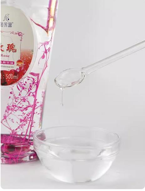 佰芳源-玫瑰精油500ml（加花）_500ml/瓶X40瓶/件 商品图1