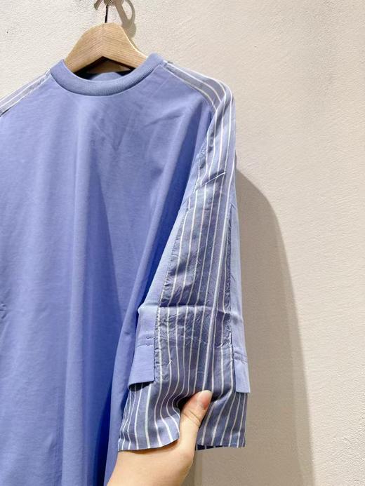 女款拼接短袖T恤la 商品图2