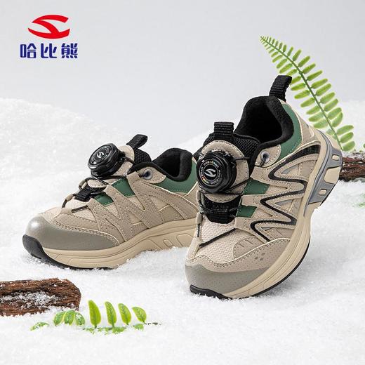 哈比熊加绒男童运动鞋冬季二棉老爹鞋小童休闲鞋跑步鞋 商品图1