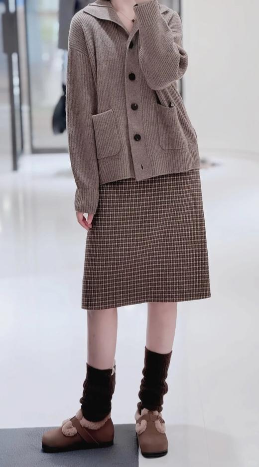 【高品质私服】【IC牦牛绒针织开衫】天然色泽，柔软蓬松，保暖舒适，色彩独特且光泽柔和G1612-CC【无标出货 介意慎拍】 商品图3