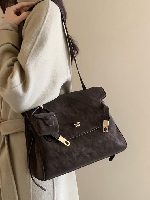 【圣诞新年回馈】旷野之风！2025凯莉托特包包女日常通勤百搭手提单肩斜挎包！ 商品图0