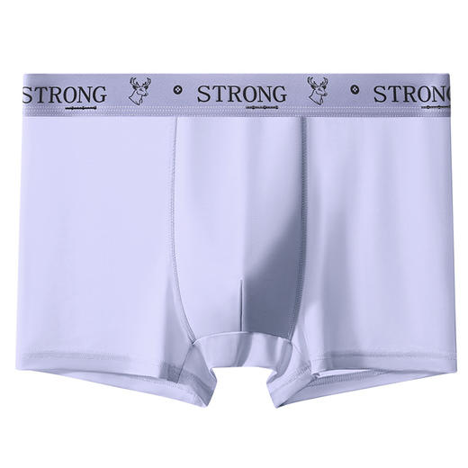 男士内裤男冰丝抗菌透气平角底裤男款高档四角裤 商品图6