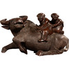 清	红木童子牧牛摆件 商品缩略图5