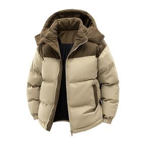 男女情侣冬季连帽棉服防风加绒加厚棉衣加厚高品质棉袄外