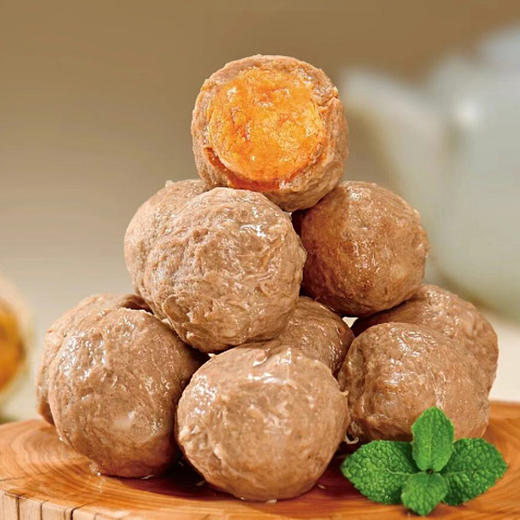 新品上市【潮管家 爆浆咸蛋黄牛肉丸】爆浆口感 全新体验 绿色健康制作！ 商品图11