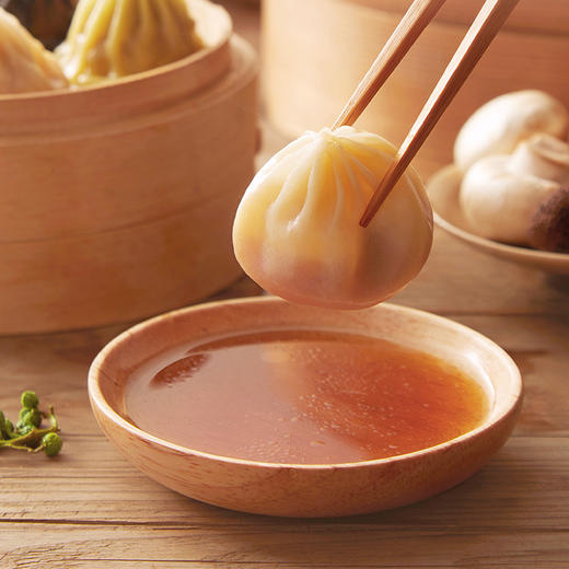 锋味派 鲜肉集鲜小笼汤包 235g*4 商品图2