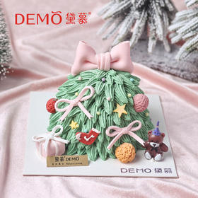 星愿圣诞树·莓果开心果薄脆蛋糕|Christmas tree