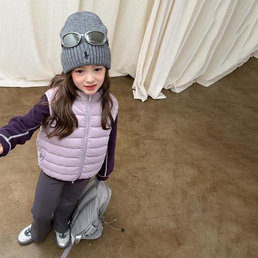 【新国标白鸭绒可溯源】2025冬时髦好看实穿小排骨羽绒马甲轻薄背心坎肩 商品图1