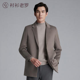 【绅度系列】呢子加厚中长款外套大衣ZC225807