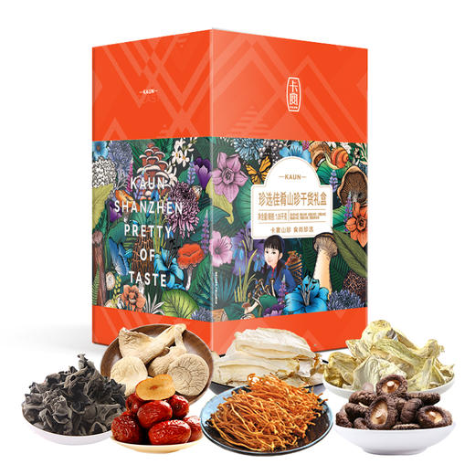 卡宴珍选佳肴山珍干货礼盒1050g 商品图0