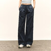 Ariseism 美式复古设计感宽松阔腿休闲裤女秋冬新款长裤子 商品缩略图0