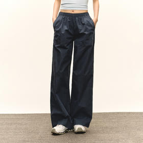 Ariseism 美式复古设计感宽松阔腿休闲裤女秋冬新款长裤子