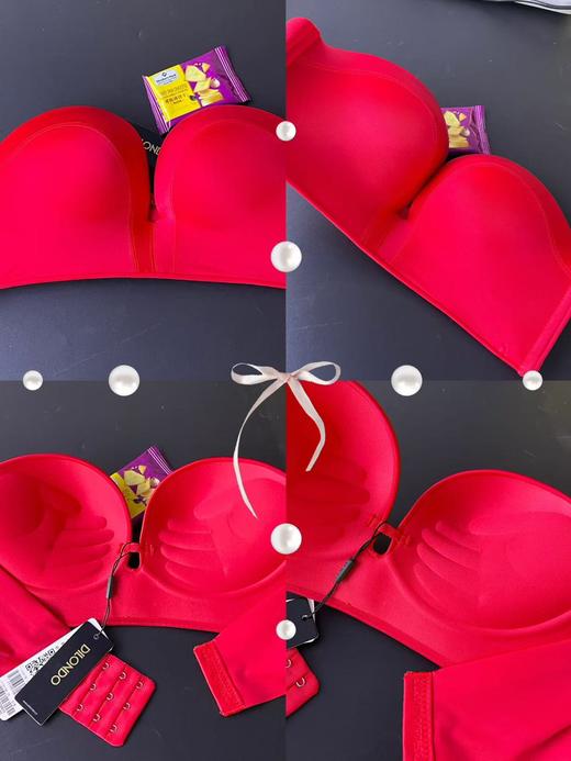 （39/2件）安芳维丝无钢圈无肩带防滑深V杯聚拢内衣露肩女神 商品图2