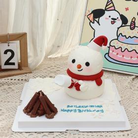 雪人烤棉花糖—圣诞节限定