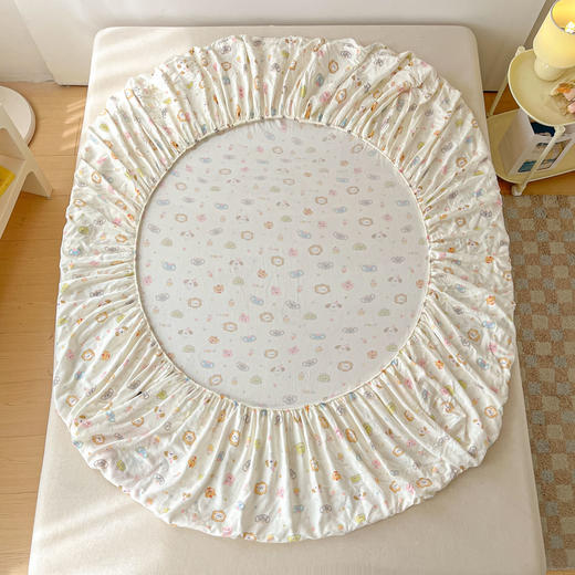 【清仓89元】四季可用懒洋洋全棉双层纱毛巾绣床笠三件套【不支持退换货】 商品图5