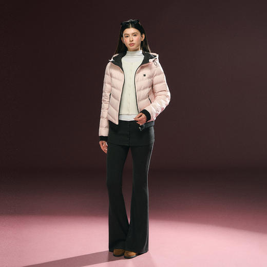 Ariseism 美式复古设计感修身休闲裤女秋冬新款长裤子 商品图3