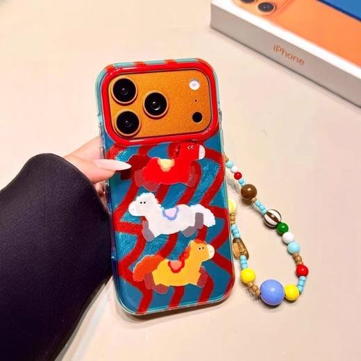 （苹果型号）🔥马到成功迎新年🐎这款手机壳必须冲🧨【ZBYEO 2026马年开运款手机壳】灵动骏马图案❗️线条利落又喜庆❗️红金配色超显年味✨ 商品图11