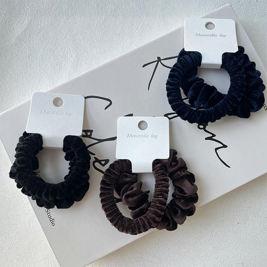 丝绒对装皮筋-纪念日百货门店同款167044259 商品图0