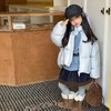 【新国标白鸭绒可溯源】女童时髦加厚轻暖防跑绒奶油泡芙90白鸭绒羽绒服 商品缩略图3