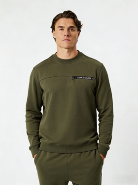 西K 元单 毛圈薄圆领卫衣 WY009