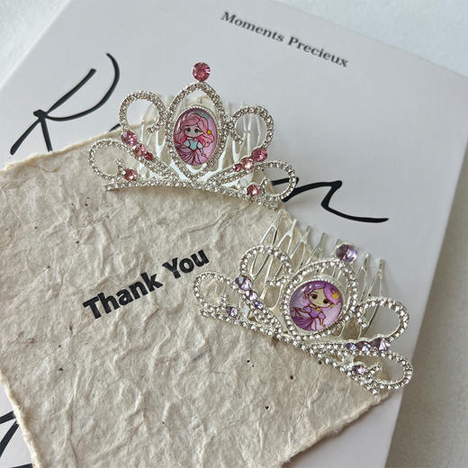 RT梦幻公主水钻皇冠插梳-纪念日百货门店同款167997623 商品图4