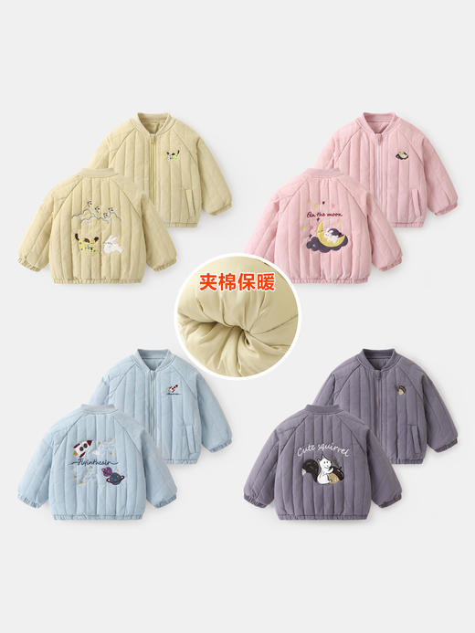 【温暖舒适❗️宝宝喜爱】咔咔熊猫儿童棉服男童夹棉外套婴儿冬装女童冬季棉袄宝宝秋冬棉衣。jb 商品图4