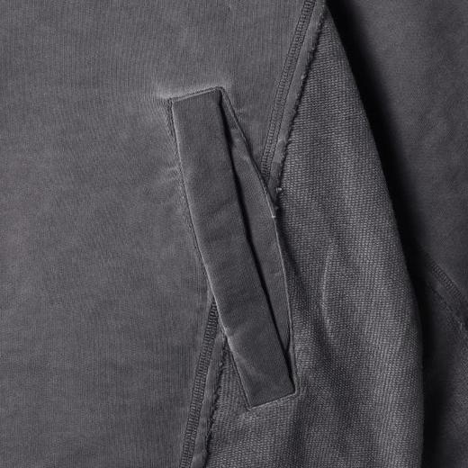 2540400SDSA男士秋冬新款痞帅男装潮牌时尚做旧磨边立领羽绒服外套百搭 商品图3