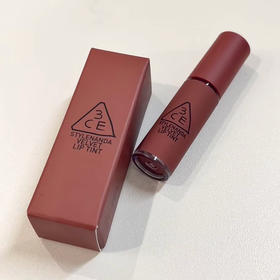 3CE STYLENANDA · 丝绒唇釉哑光雾面口红BITTER HOUR苦咖色肉桂咖棕气质 小样1.5g