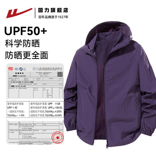 回力冰丝防晒衣男款夏季新款UPF50+防紫外线钓鱼防晒服薄款外套 商品图4