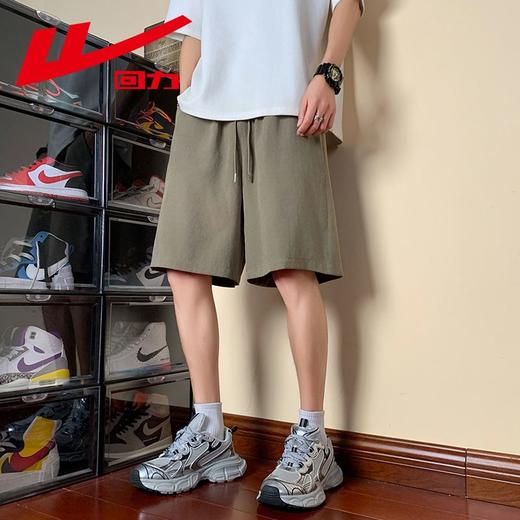 回力短裤男士夏季新款美式运动裤宽松五分中裤复古高街休闲潮 商品图7