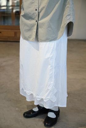 Robe de Peau2色花边半裙