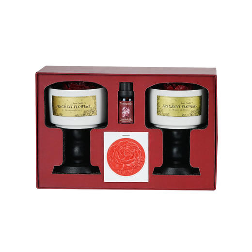 【马年！香气释爱&浪漫之礼】浪漫香薰蜡烛礼盒套装 山茶花香氛摆件 实用高奢生日礼物 新婚伴手礼品 新年礼品 商品图4