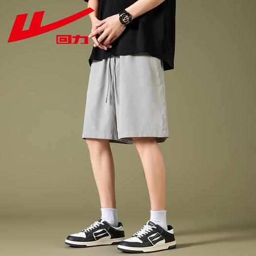 回力短裤男士夏季新款美式运动裤宽松五分中裤复古高街休闲潮 商品图2