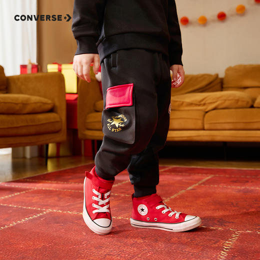 CONVERSE 春 大童小童 儿童童装长裤 CNVB-F7-J724 商品图0