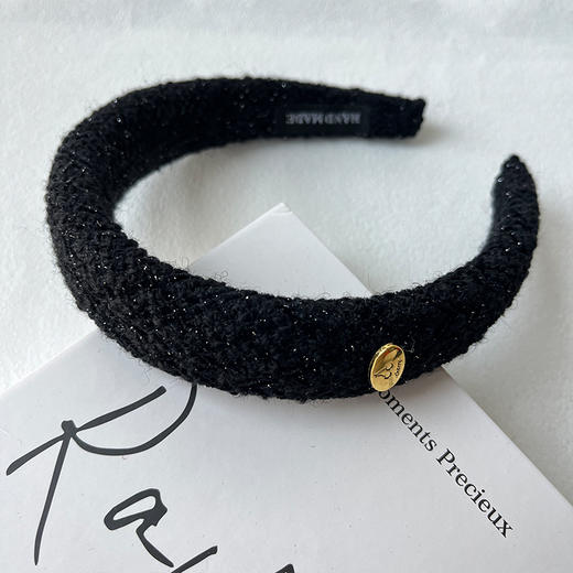 丝绒侧帖标发箍-纪念日百货门店同款167949998 商品图4