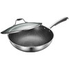 美的炒锅不粘锅32cmMP-CJ32Wok502蜂窝不花芯家用316L不锈钢锅 商品缩略图0