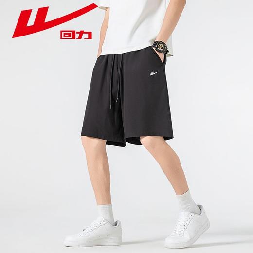 回力冰丝短裤男2025夏季新款休闲宽松透气裤子潮流运动速干五分裤 商品图5