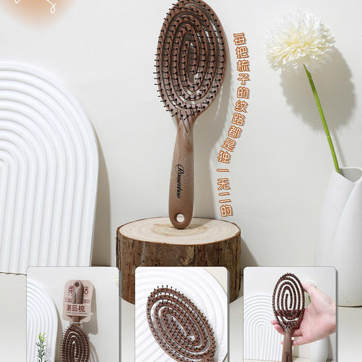 CYF3475棕色长柄两用梳子-纪念日百货门店同款168543201 商品图1