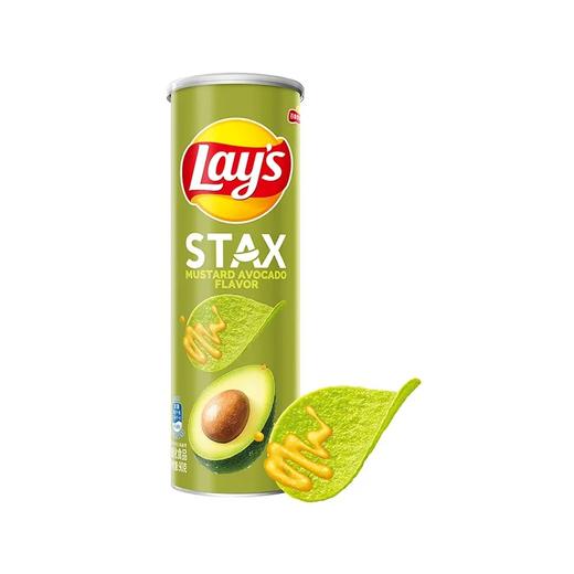 【超市】乐事Lay's 芥末牛油果味薯片 90g/罐 商品图0