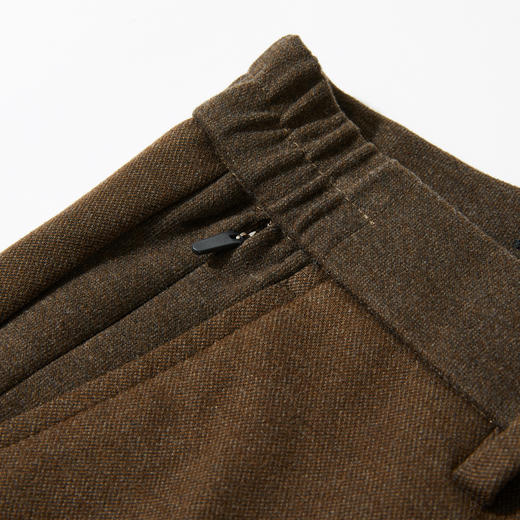 【 含羊毛】圣得西男士休闲松紧长裤2025年冬季弹力舒适休闲裤 商品图10