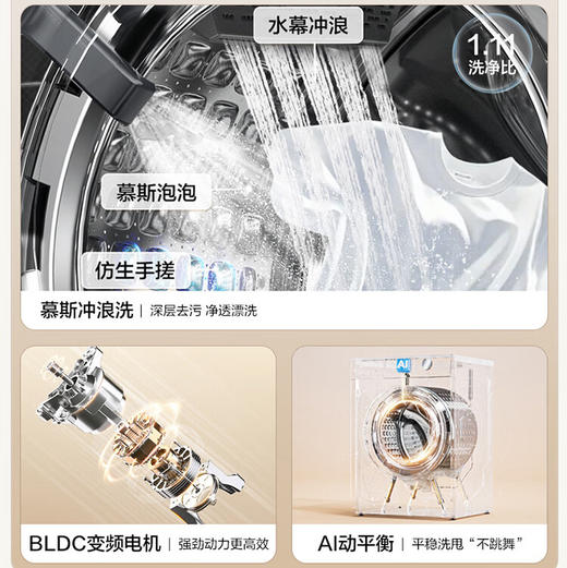 海尔（Haier）洗衣机 XQG100-21C2 商品图5