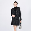 轻奢小香风亮片羊毛外套+时髦半身裙两件套WLZD2431708 商品缩略图0
