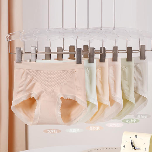 【3条装】女士高腰内裤收腹提臀三角裤【CSL25279】 商品图0