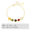 Winy S925银镀金腕上霓虹手链 和田玉玛瑙多宝 轻奢显白气质女款附鉴定证书 商品缩略图5