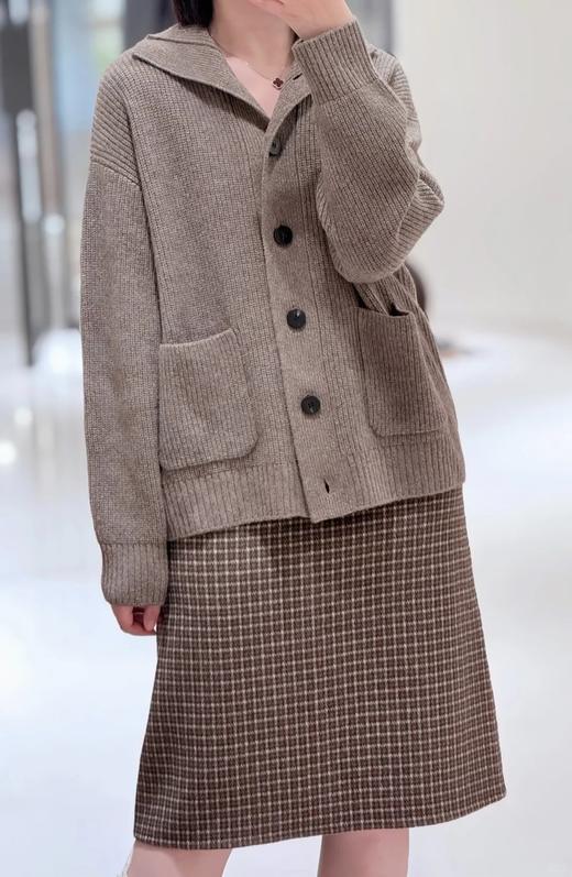 【高品质私服】【IC牦牛绒针织开衫】天然色泽，柔软蓬松，保暖舒适，色彩独特且光泽柔和G1612-CC【无标出货 介意慎拍】 商品图2