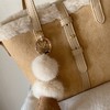 【圣诞新年回馈】秋冬栗岛托特包！2025毛茸茸包包女冬手提单肩斜挎包！ 商品缩略图1